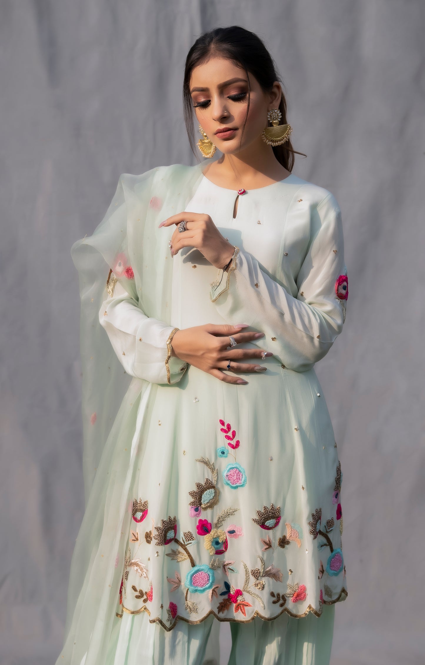 Heavy Embroidery Gharara Set Ontario, Canada