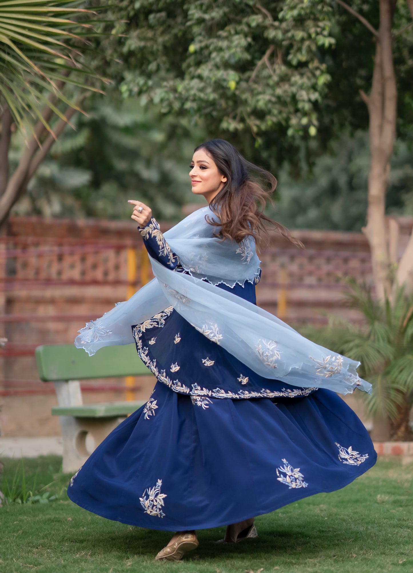 Traditional Indian ethnic Lehenga Set Punjab,India