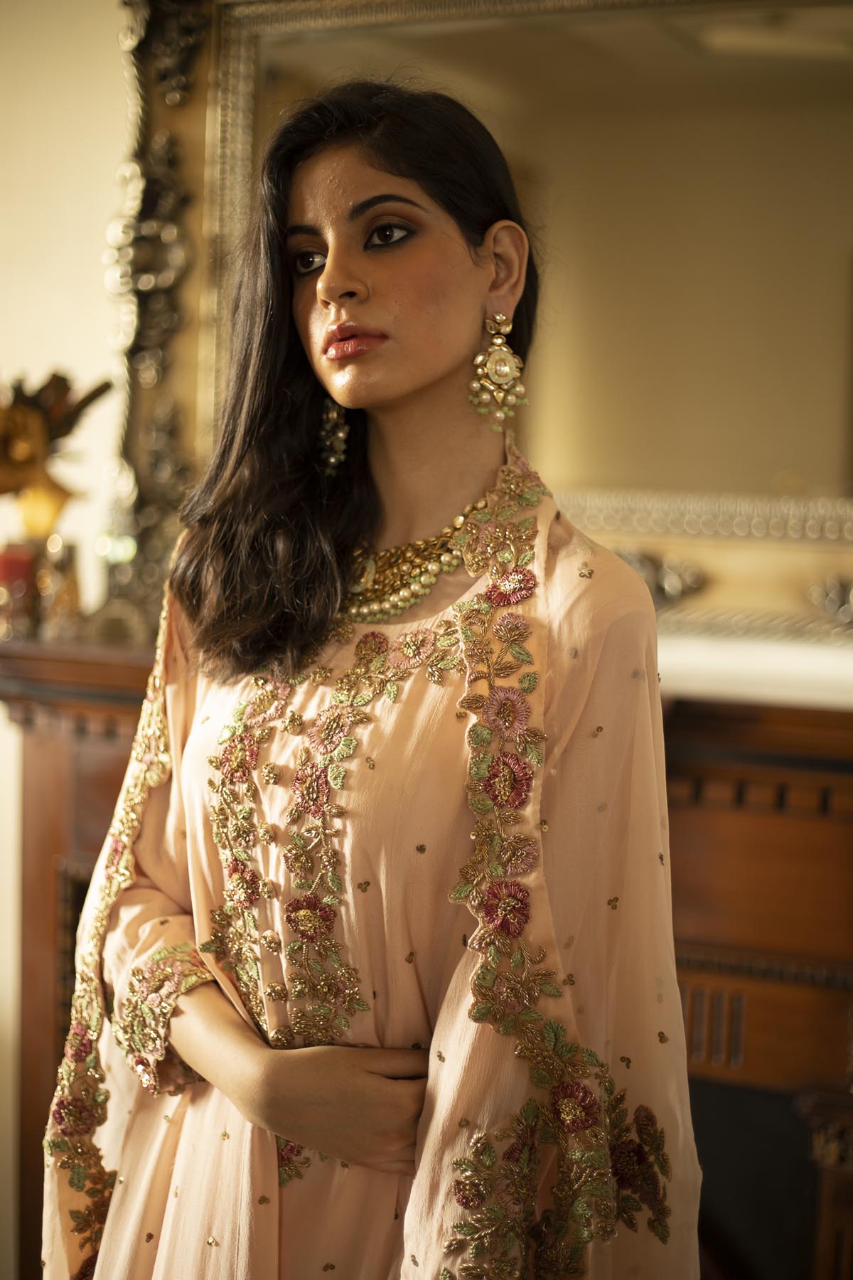 Beautiful Anarkali Gharara set Alberta, Canada