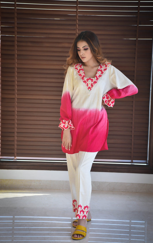 Pink Co-ord set Milan,Italy